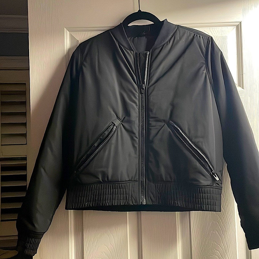 Athleta bomber jacket